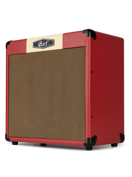 Комбопідсилювач CORT CM30R (DARK RED) вінтажний дизайн 0