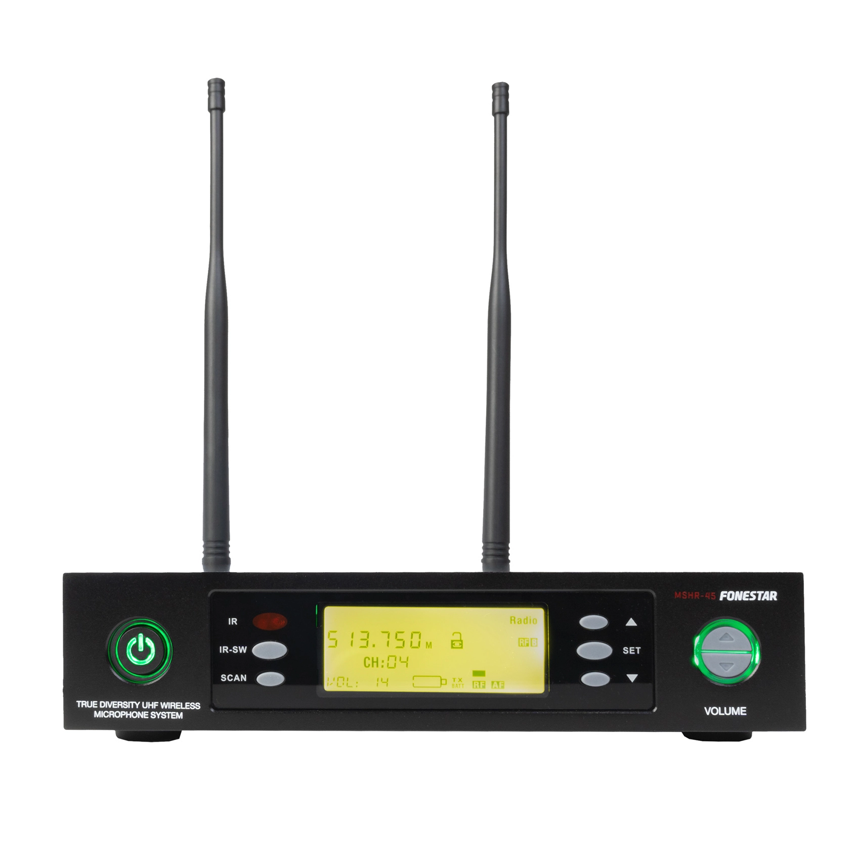 Приймач для безпровідної мікрофонної системи Fonestar MSHR-45-512 0