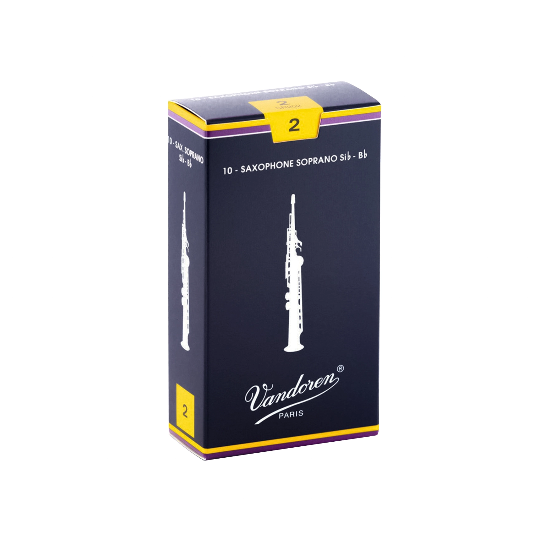 Тростини для сопрано-саксофона Vandoren Traditional 2 (SR202) 0