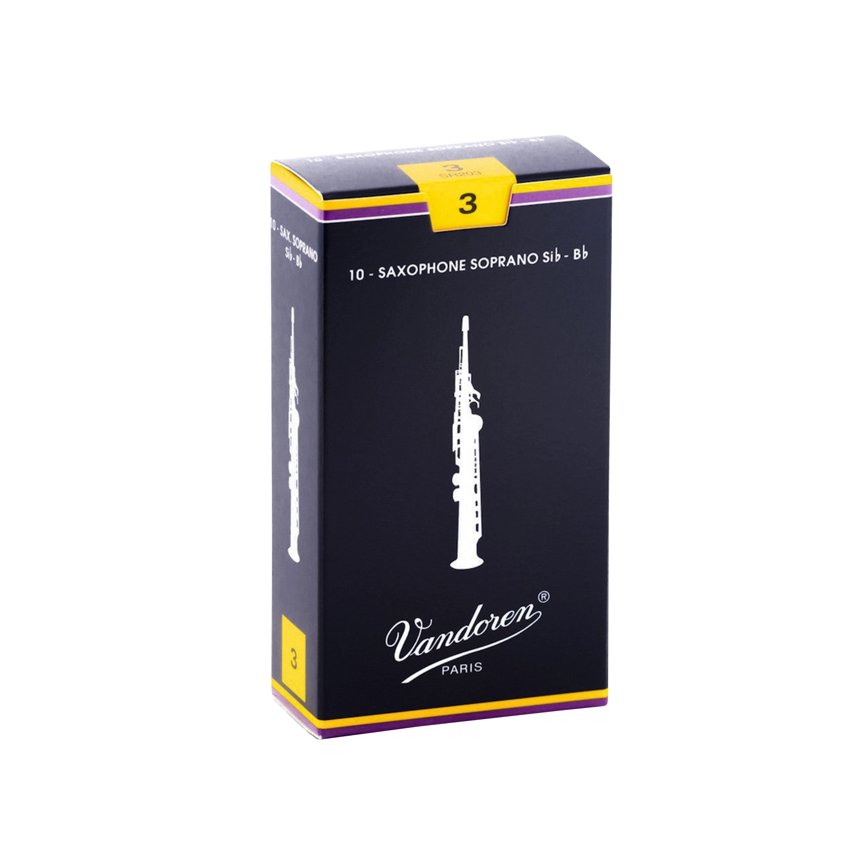 Тростини для сопрано-саксофона Vandoren Traditional 3 (SR203) 0
