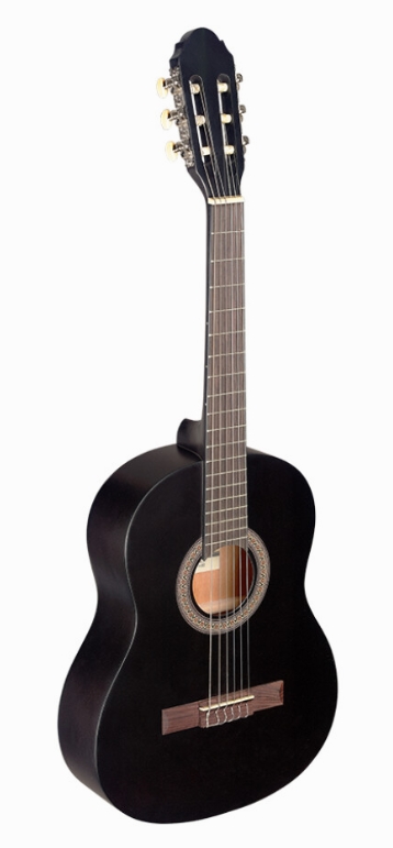 Класична гітара STAGG C430 M BLack 3/4 (матова, чорна) 0