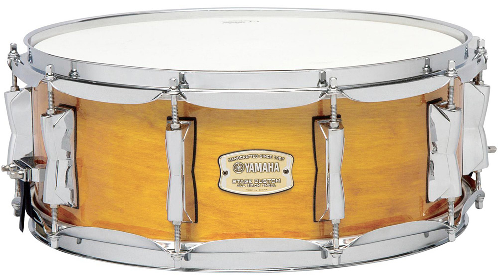 Малий барабан YAMAHA Stage Custom Birch 14" x 5.5", Natural Wood 0