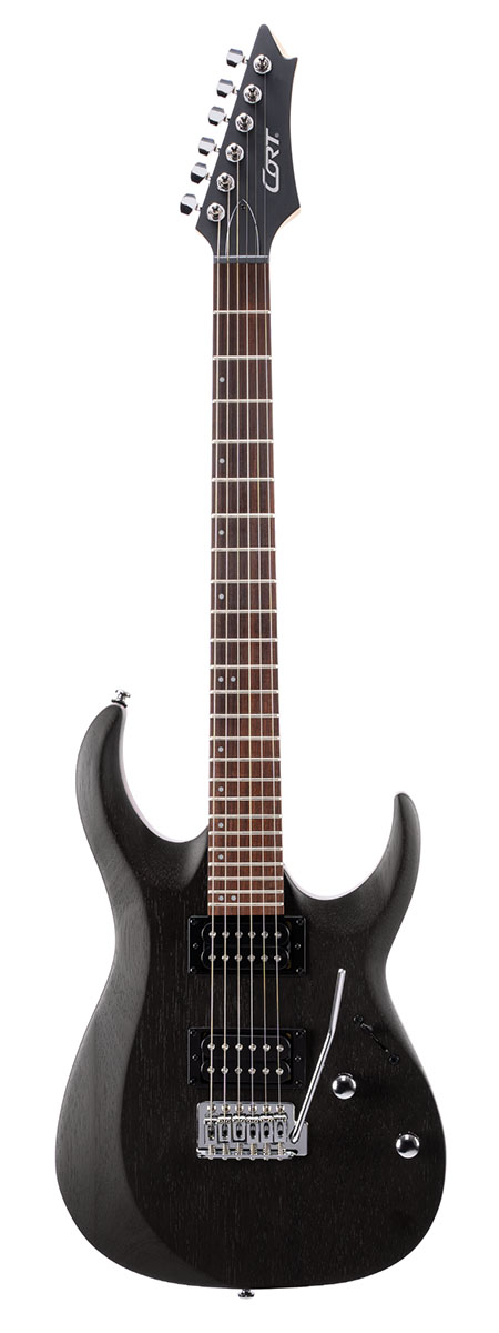 Електрогітара CORT X100 Open Pore Black 0