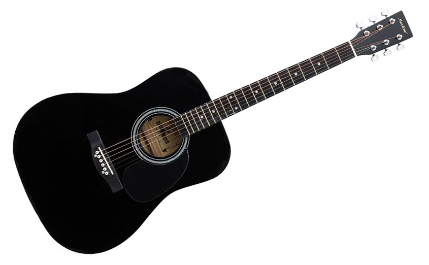 Акустична гітара MAXTONE WGC4010 Black (чорна), дредноут 0