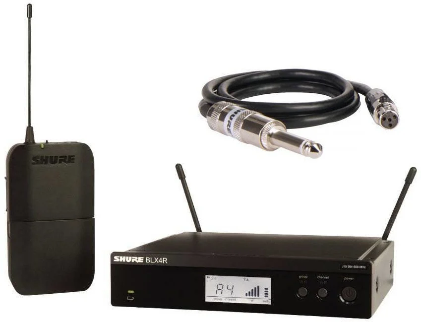 Гітарна радіосистема SHURE BLX14RE-K3E з рековим приймачем 0