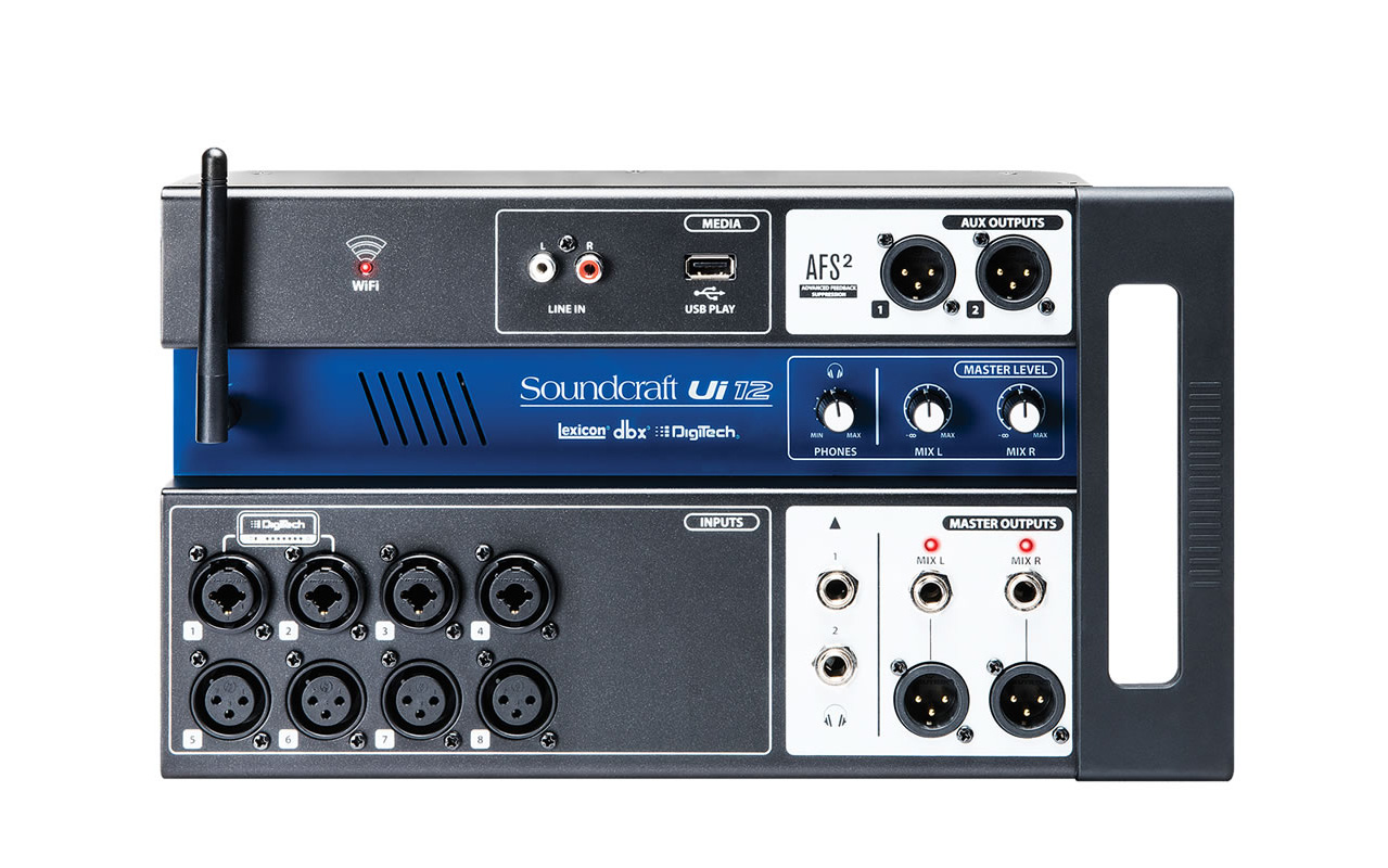 Цифровий мікшерний пульт Soundcraft Ui-12 0