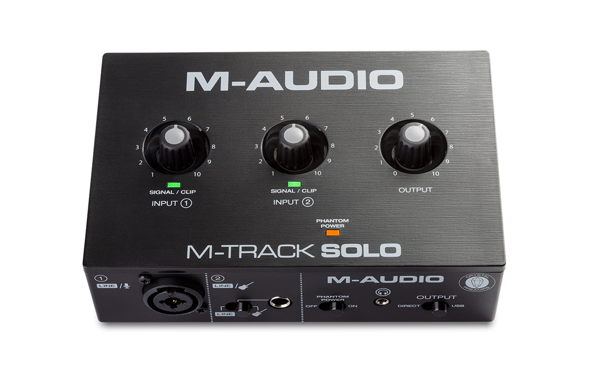 Аудіоінтерфейс M-Audio M-Track Solo USB 0