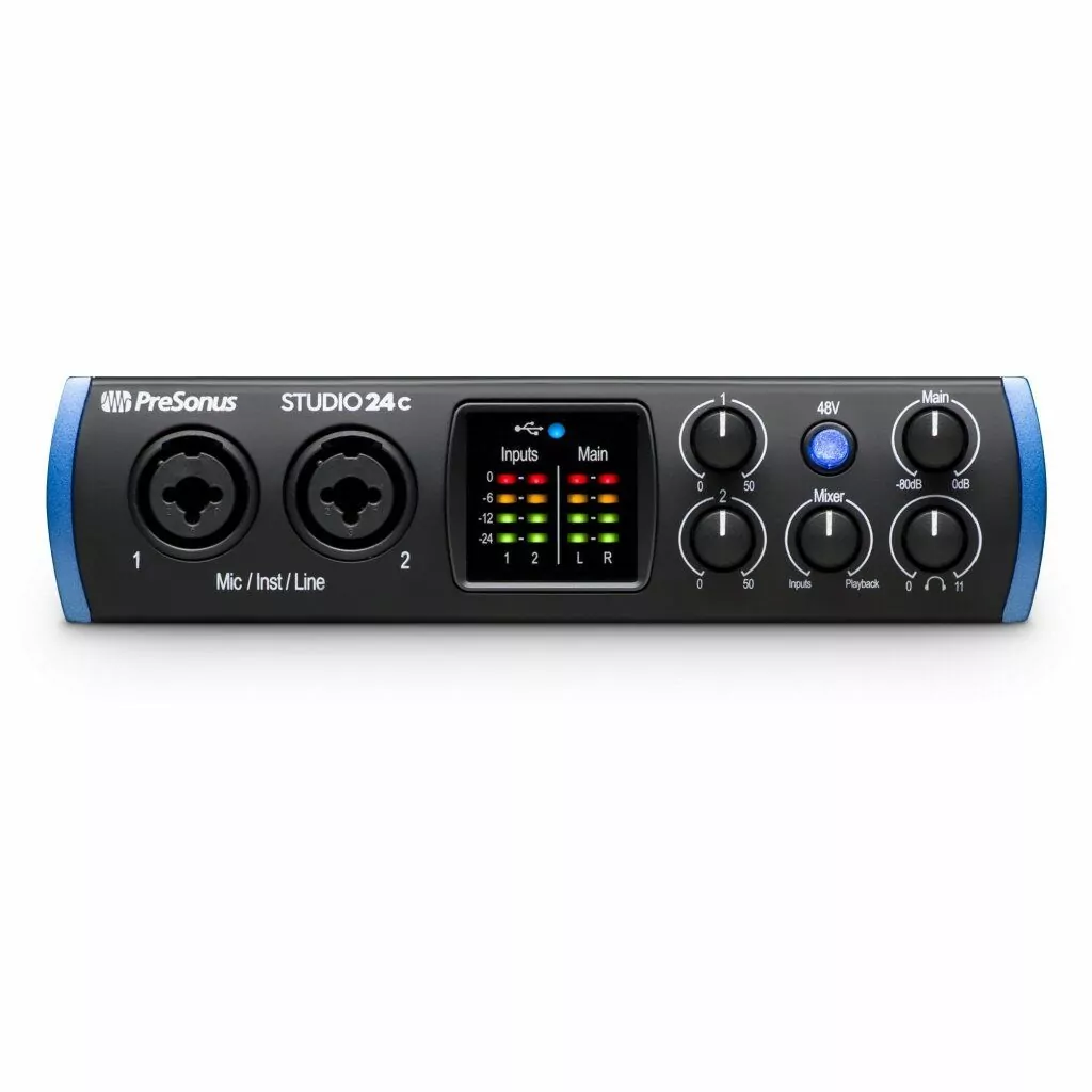 Аудіоінтерфейс PRESONUS Studio 24c USB-C 0