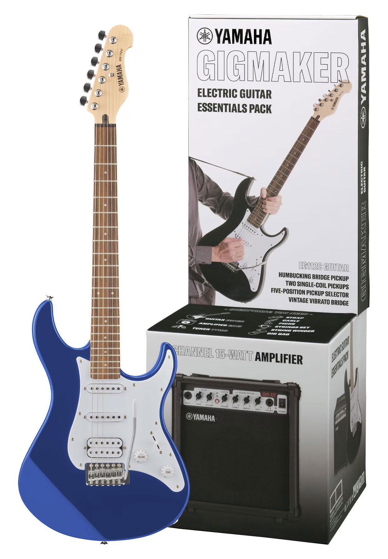 Електрогітарний набір YAMAHA GIGMAKER EG112 GPII (Metallic Blue) для початківців 0