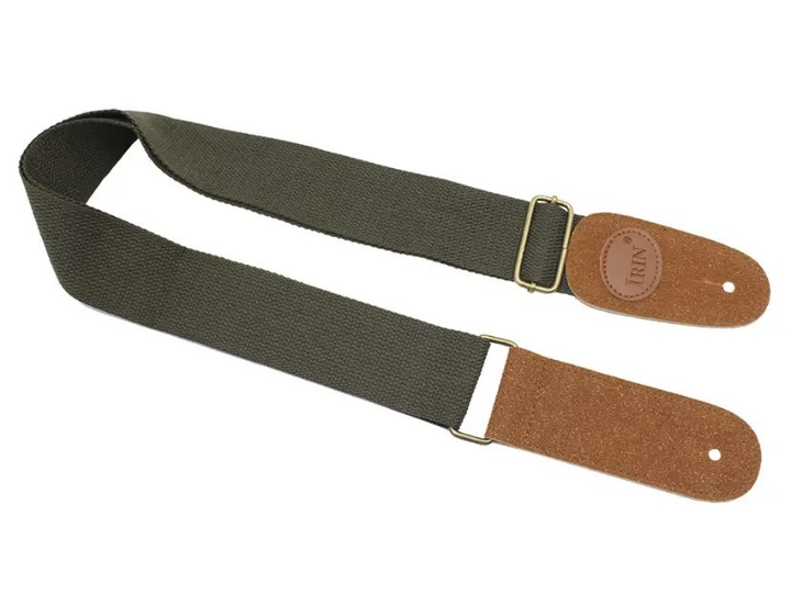Гітарний ремінь IRIN зелений (88–147 см) 0