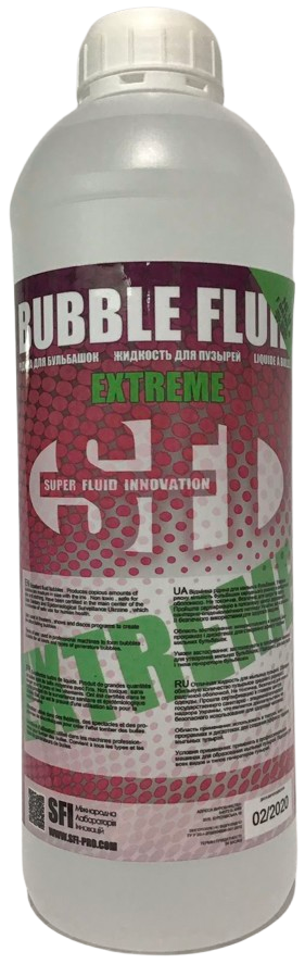 Рідина для машини для бульбашок Bubble Extreme 1 л 0
