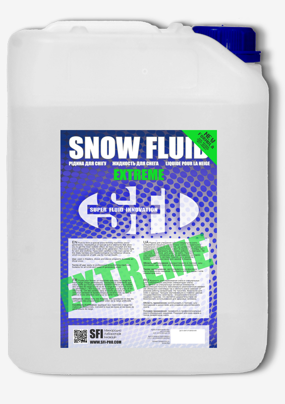 Рідина для снігу Snow Extreme 5 л з ефектом осідання 0