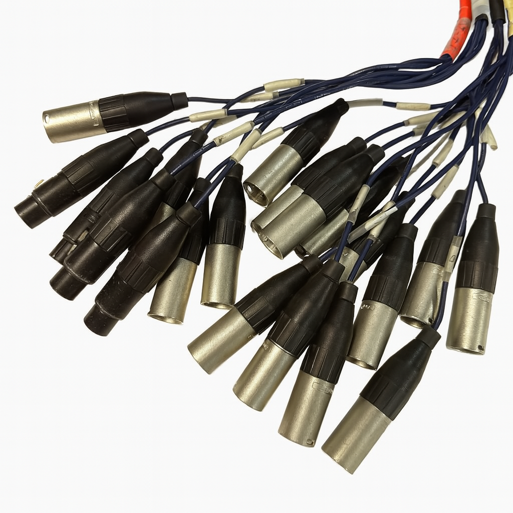 Мультикор Amphenol 12/4, 10 м 0