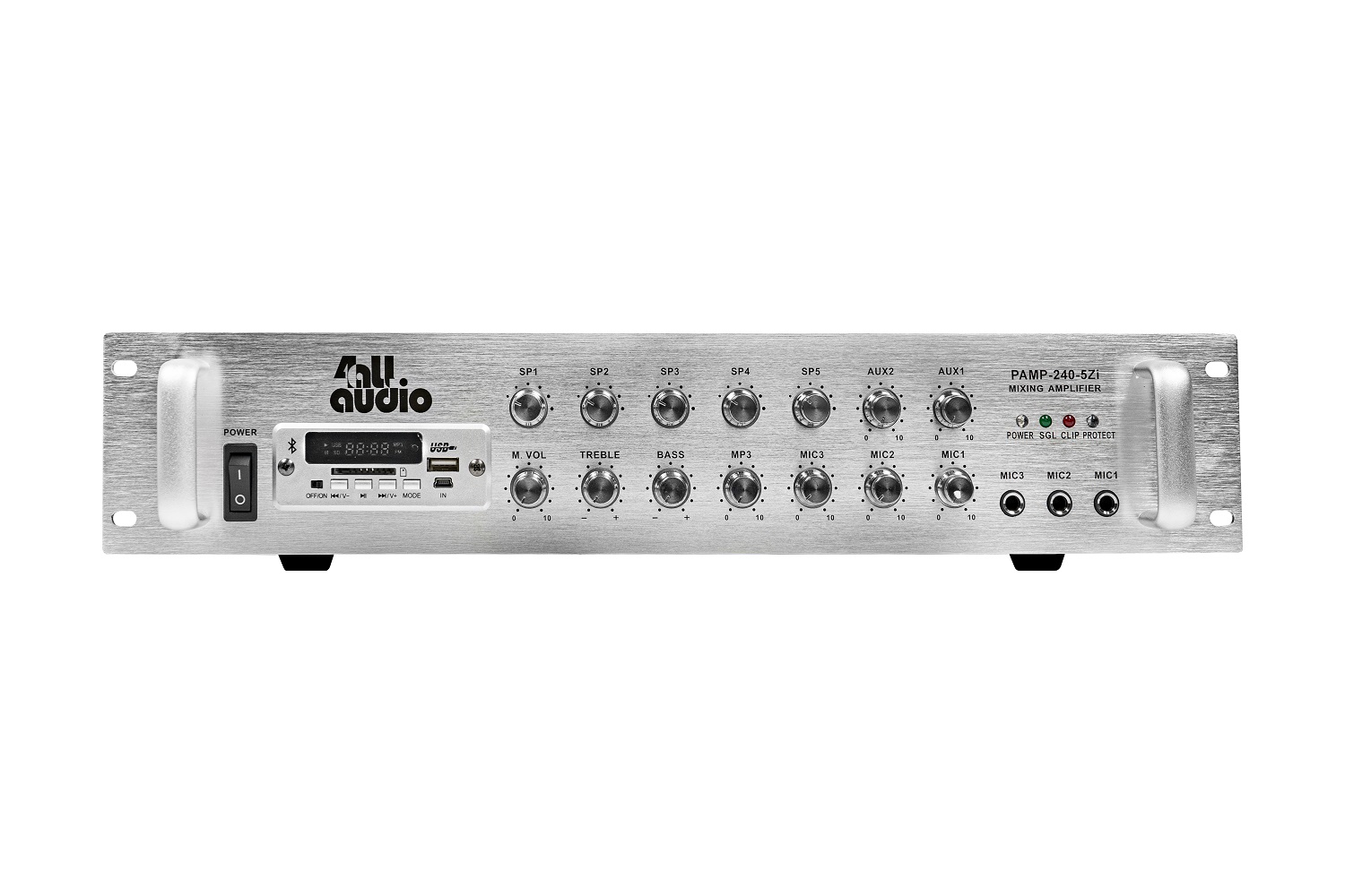 Трансляційний підсилювач 4all Audio PAMP-240-5Zi-BT 0