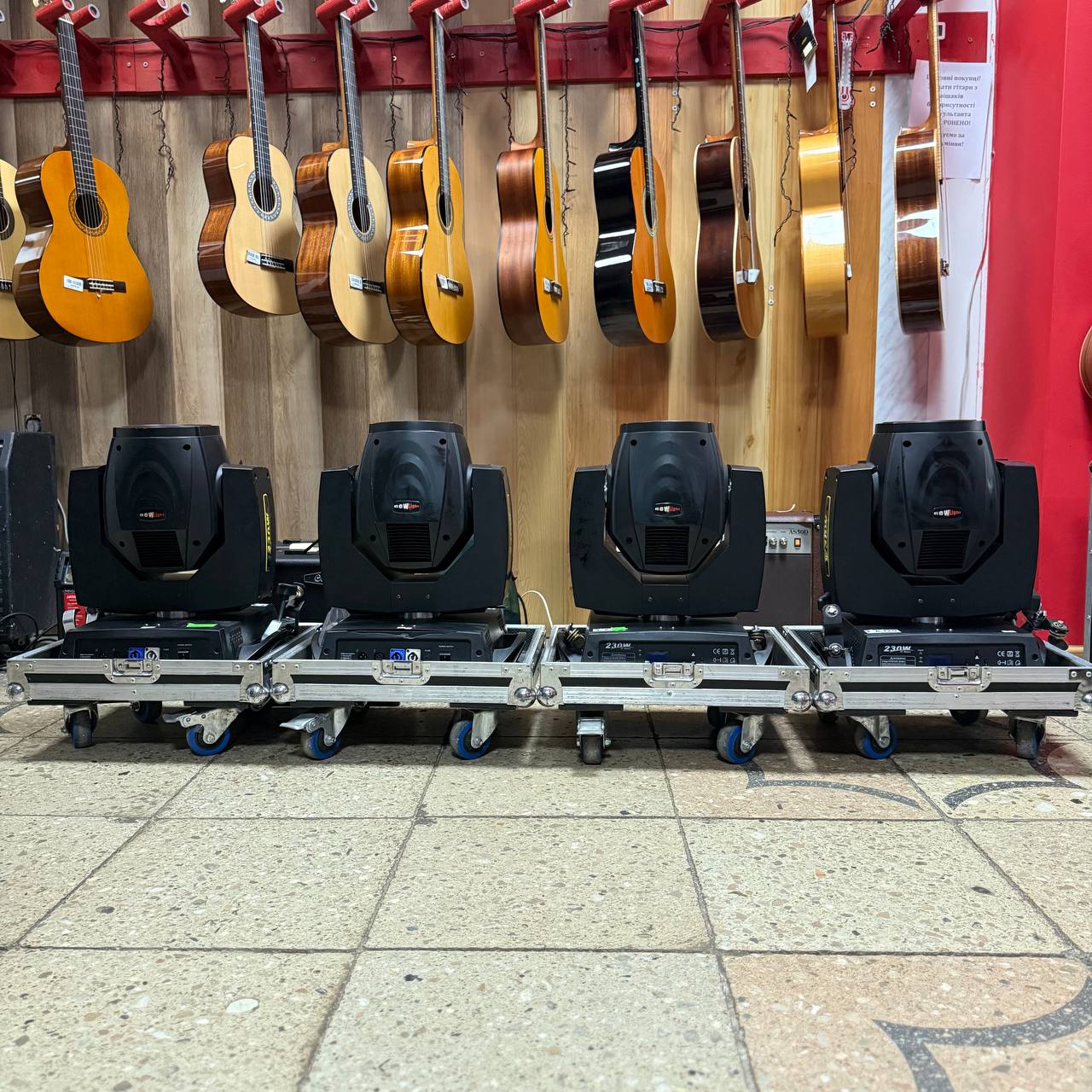 Рухома голова New Light M-Y8230B 7R 230W Beam + кейс 0