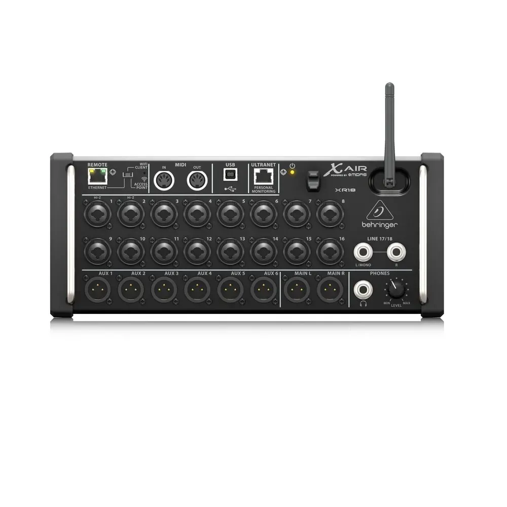 Цифровий мікшер Behringer X-Air XR18 з Wi-Fi та USB 0