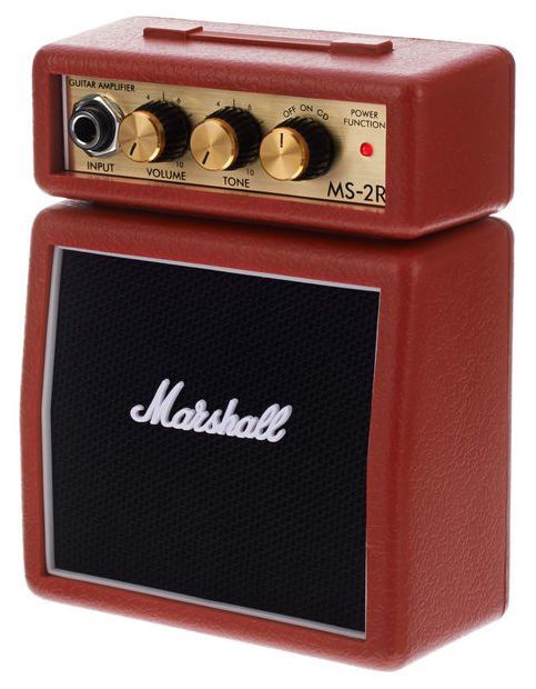 Гітарний мікропідсилювач Marshall MS-2R Red 0