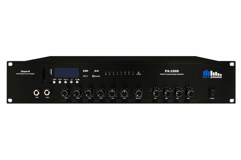 Трансляційний підсилювач SKY SOUND PA-150D (4-ZONE) 0