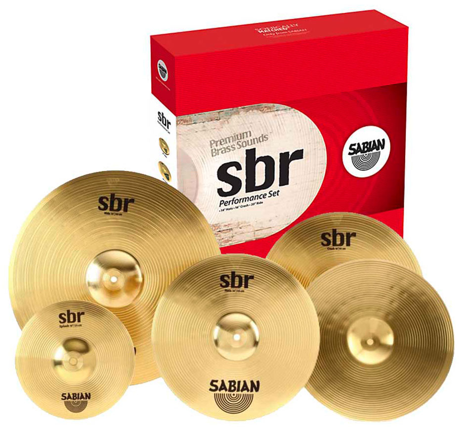 Набір тарілок SABIAN SBr Performance Set with 10" Splash 0