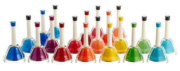 Ручні дзвіночки MAXTONE BLA-20C/N HAND BELL DELUXE SET (20 шт.) 0