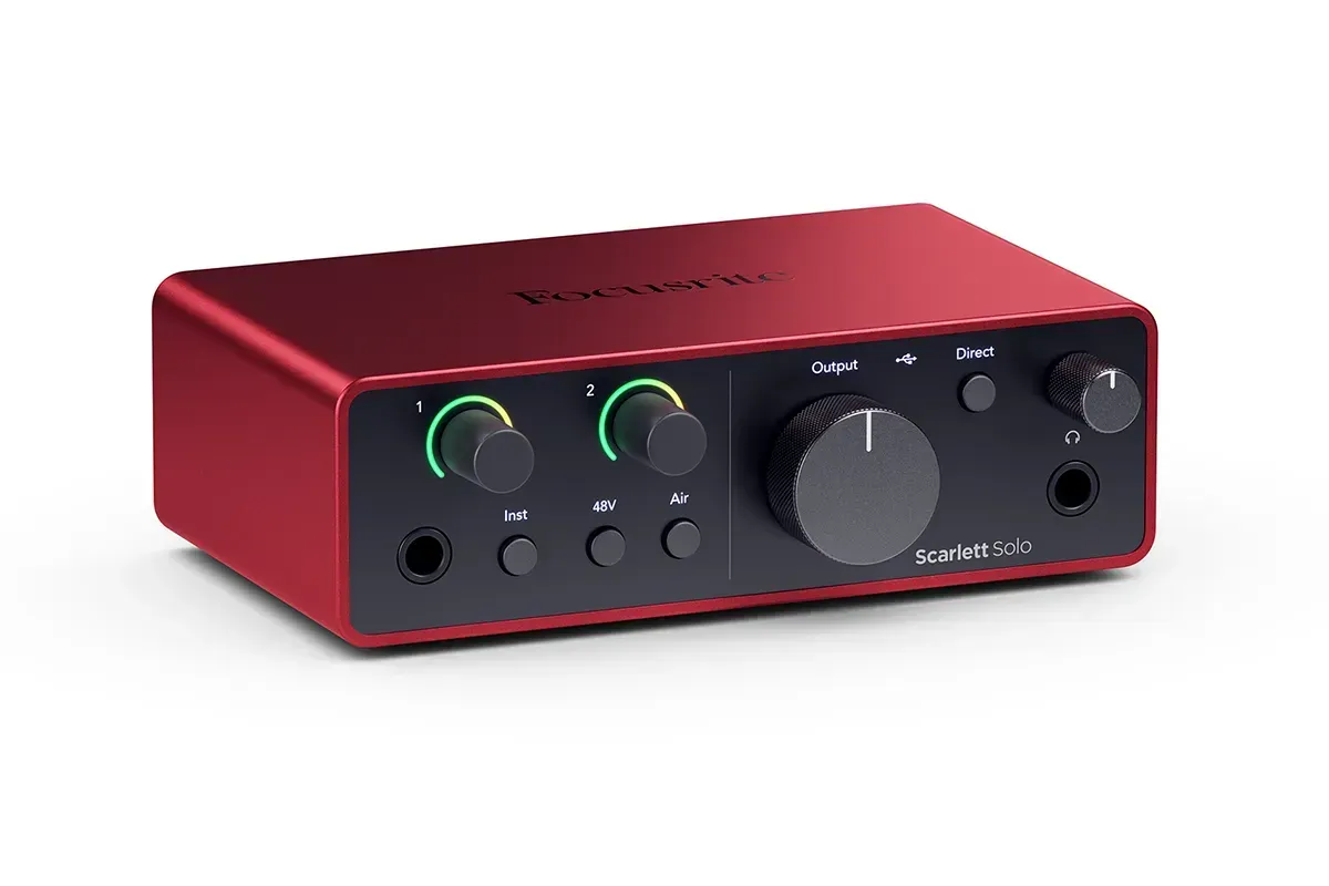 Аудіоінтерфейс Focusrite Scarlett Solo 4th Gen USB-C 0