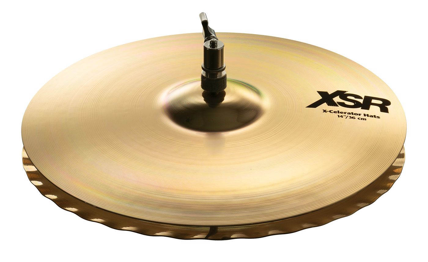 Тарілка SABIAN 14" XSR X-CELERATOR HATS (BRILLIANT) 0