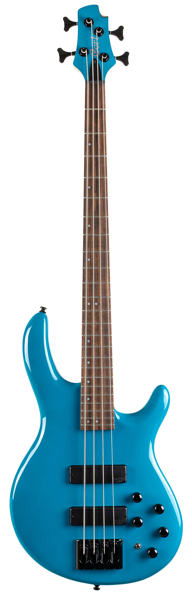 Бас-гітара CORT C4 Deluxe Candy Blue 0