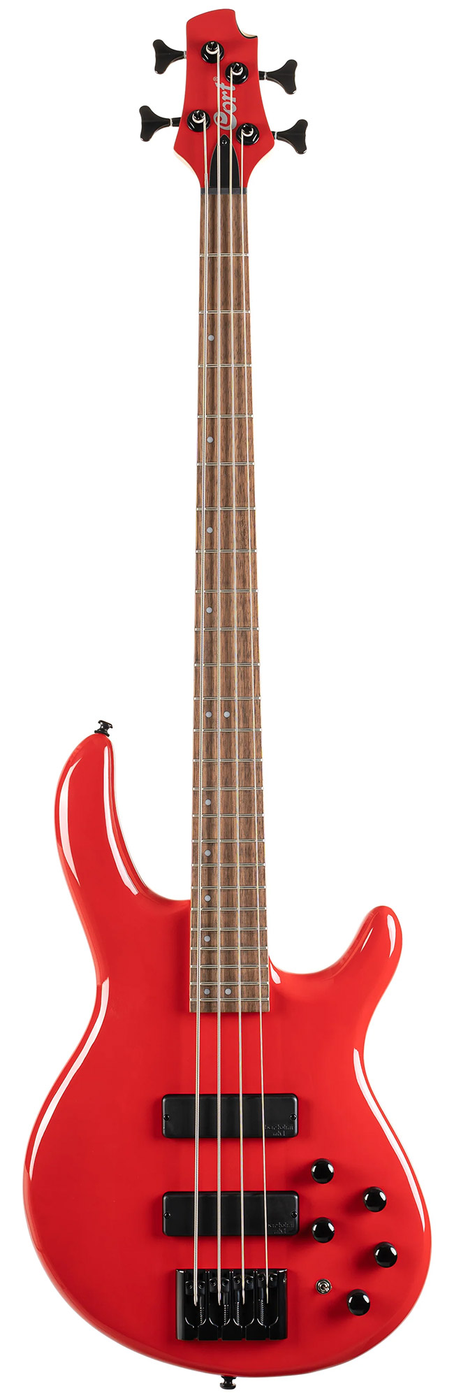 Бас-гітара CORT C4 Deluxe Candy Red 0