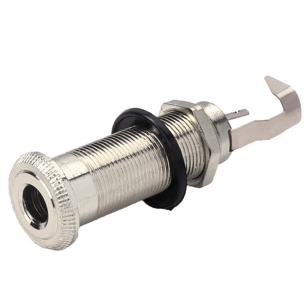 Гітарний роз'єм PAXPHIL LJ20 CR CYLINDER FLUSH MOUNT JACK (Chrome) 0