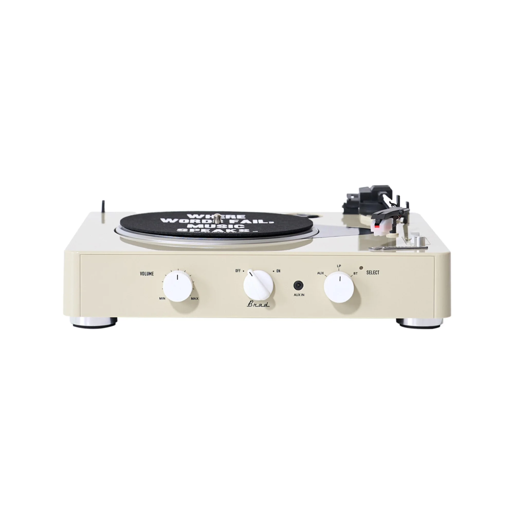 Вініловий програвач Gadhouse Brad Retro MK II Ivory 0