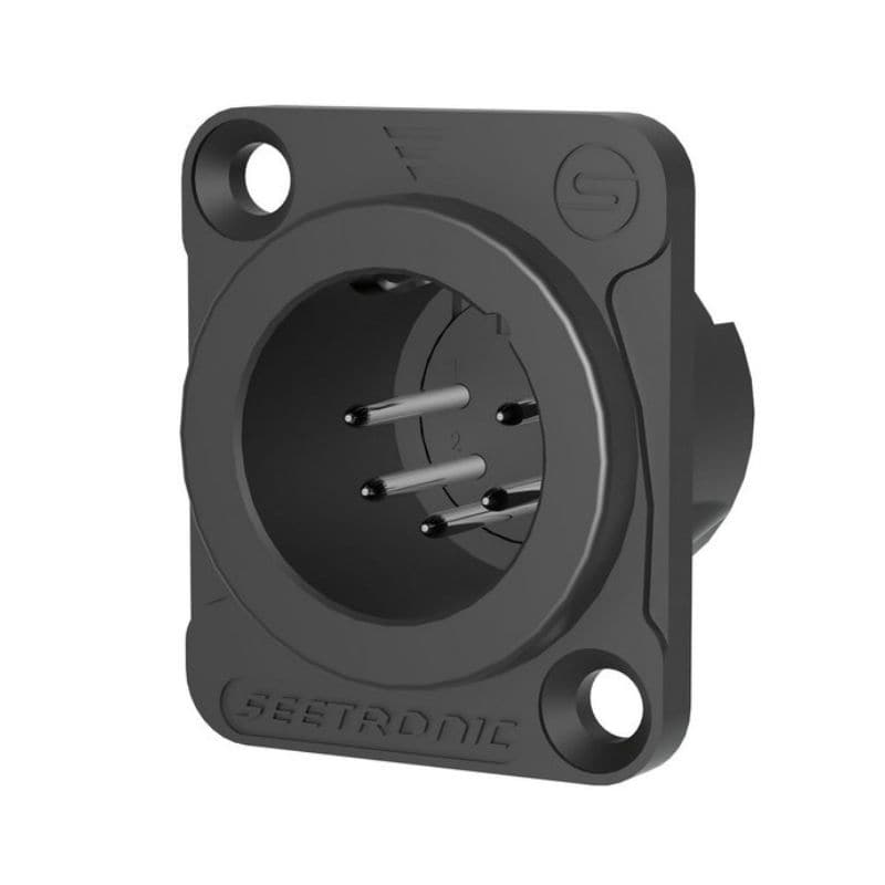 Розетка XLR Seetronic MJ5F2C-B (female) 0