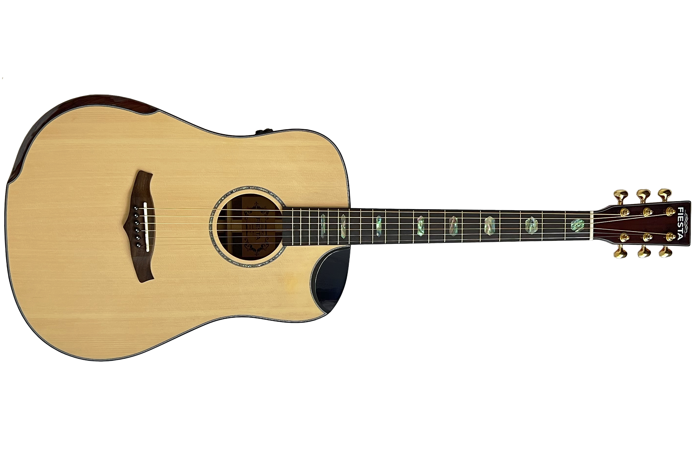 Електроакустична гітара Fiesta WEST 41" TransAcoustic Natural 0