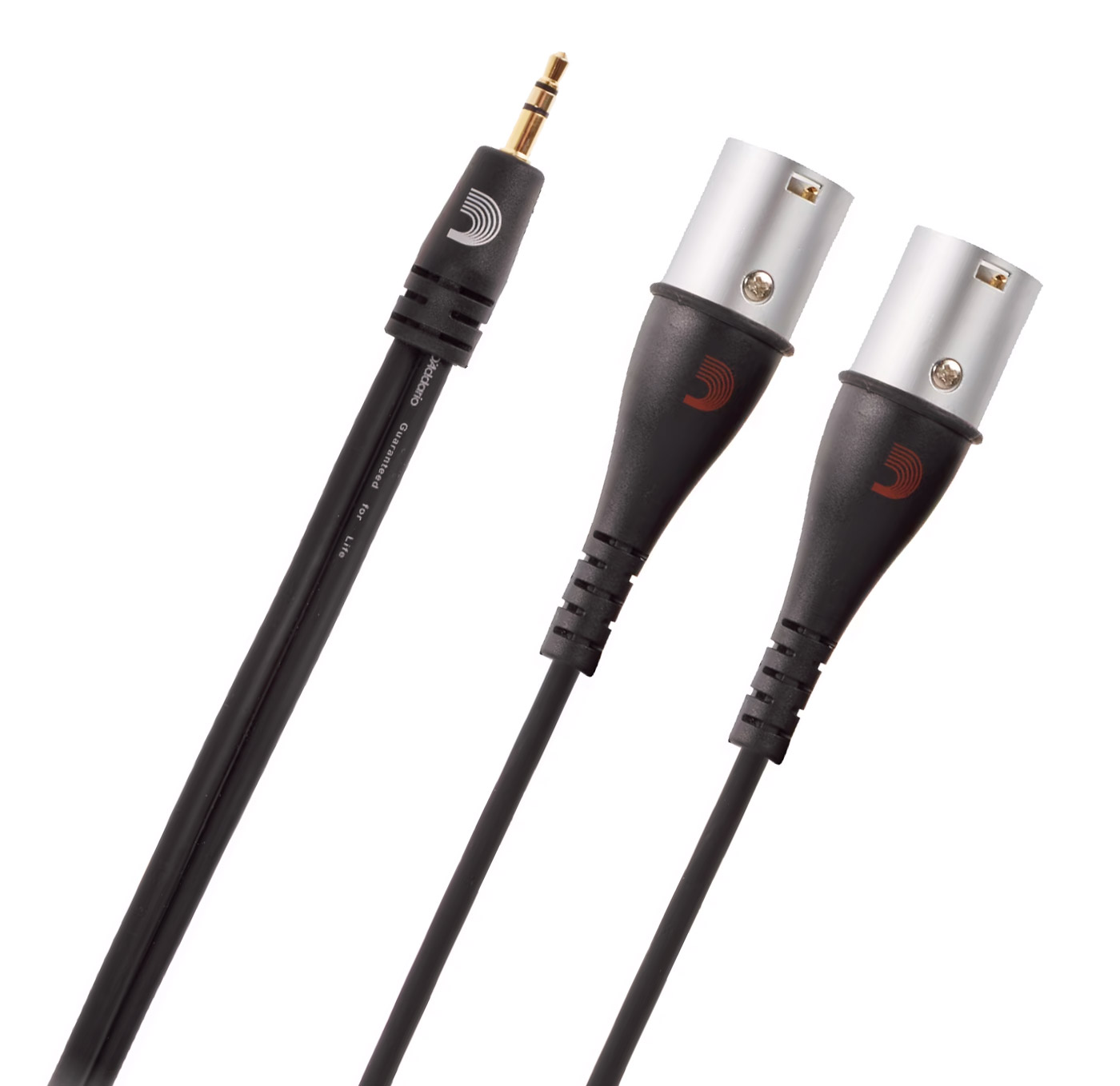 Аудіокабель D'ADDARIO PW-MPXLR-06 Custom Series 1/8" to Dual XLR Audio Cable (1.8m) 0