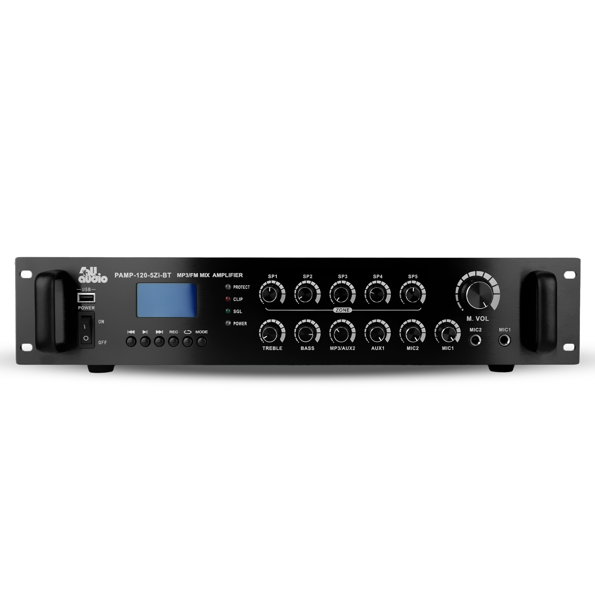 Трансляційний підсилювач 4all Audio PAMP-240-5Zi-BT 0