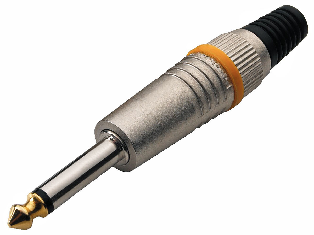 Роз'єм ROCKCABLE RCL10002 M 1/4" TS (металевий) 0