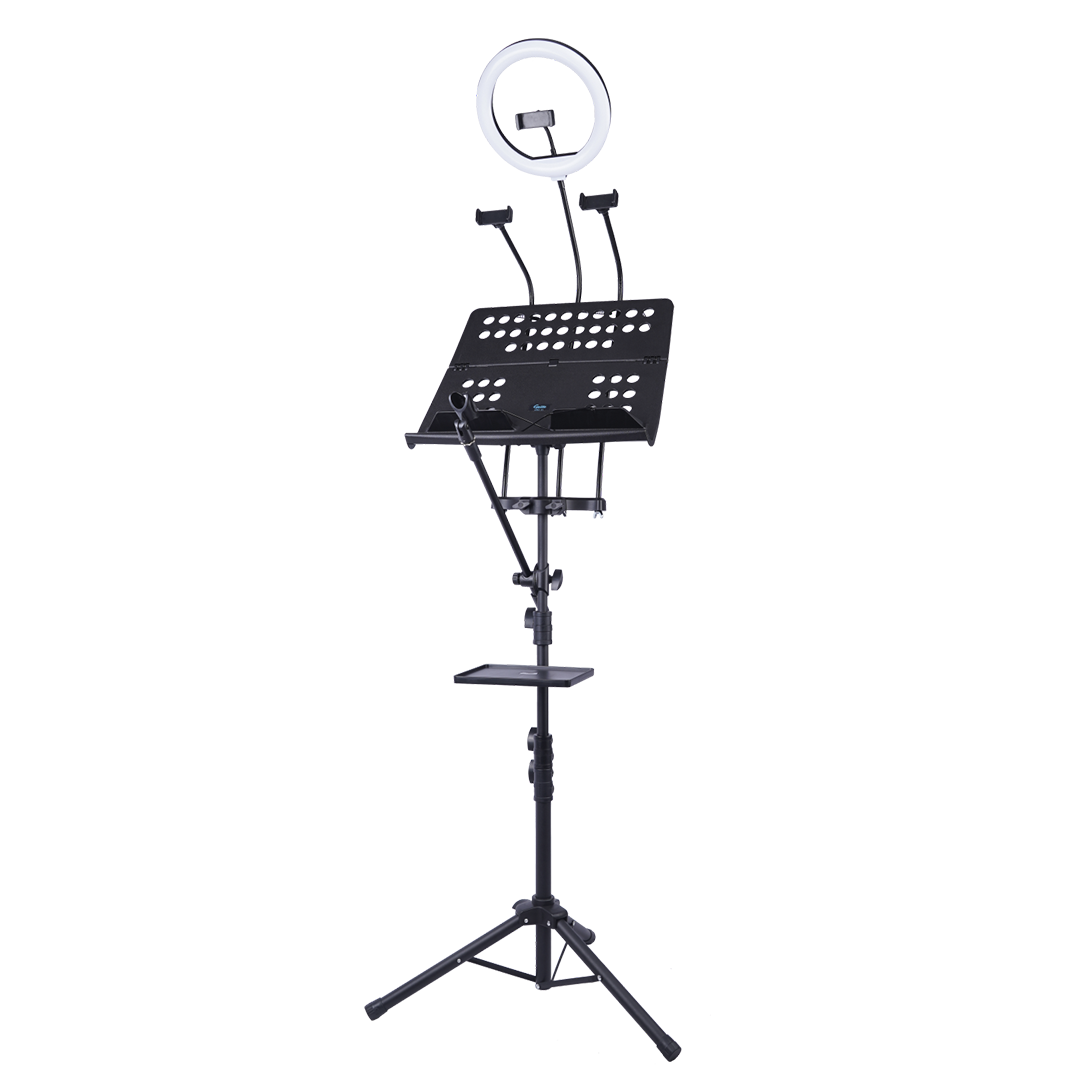 Пюпітр/стійка для мікрофона зі світлом Guitto GMS-01 0