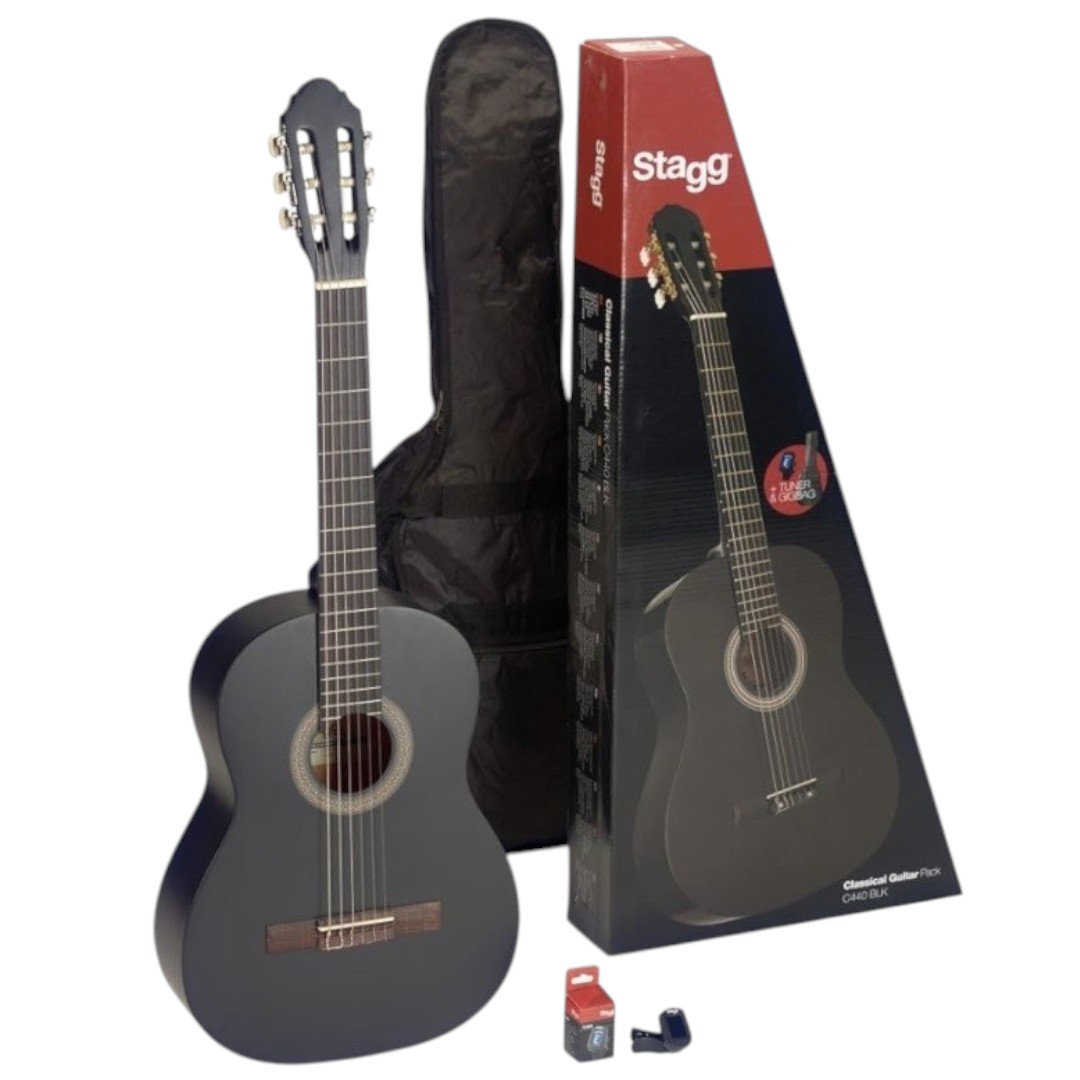 Класична гітара STAGG C440 M BLK PACK 4/4 (комплект) 0