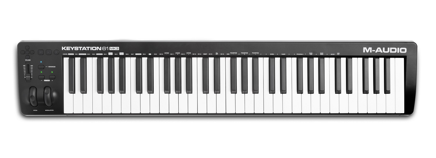 MIDI-клавіатура M-AUDIO KEYSTATION 61 MK3 0