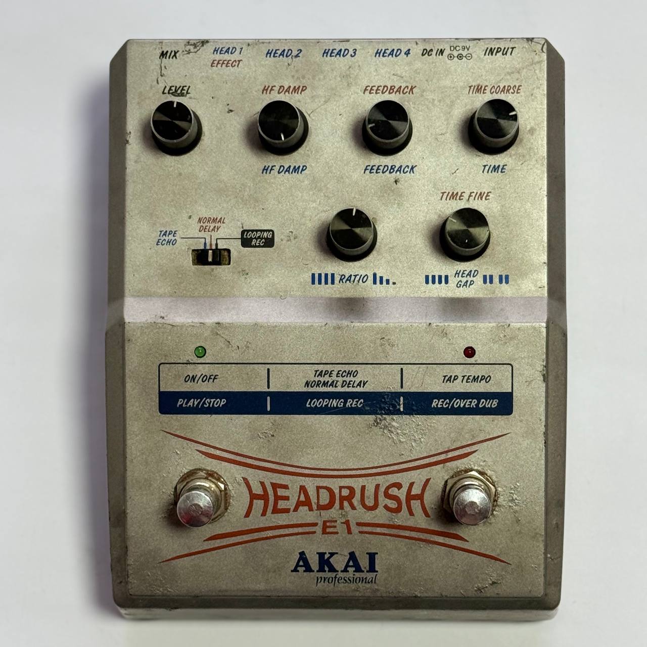 Гітарна педаль Akai Headrush E1 Delay Echo Looper 0