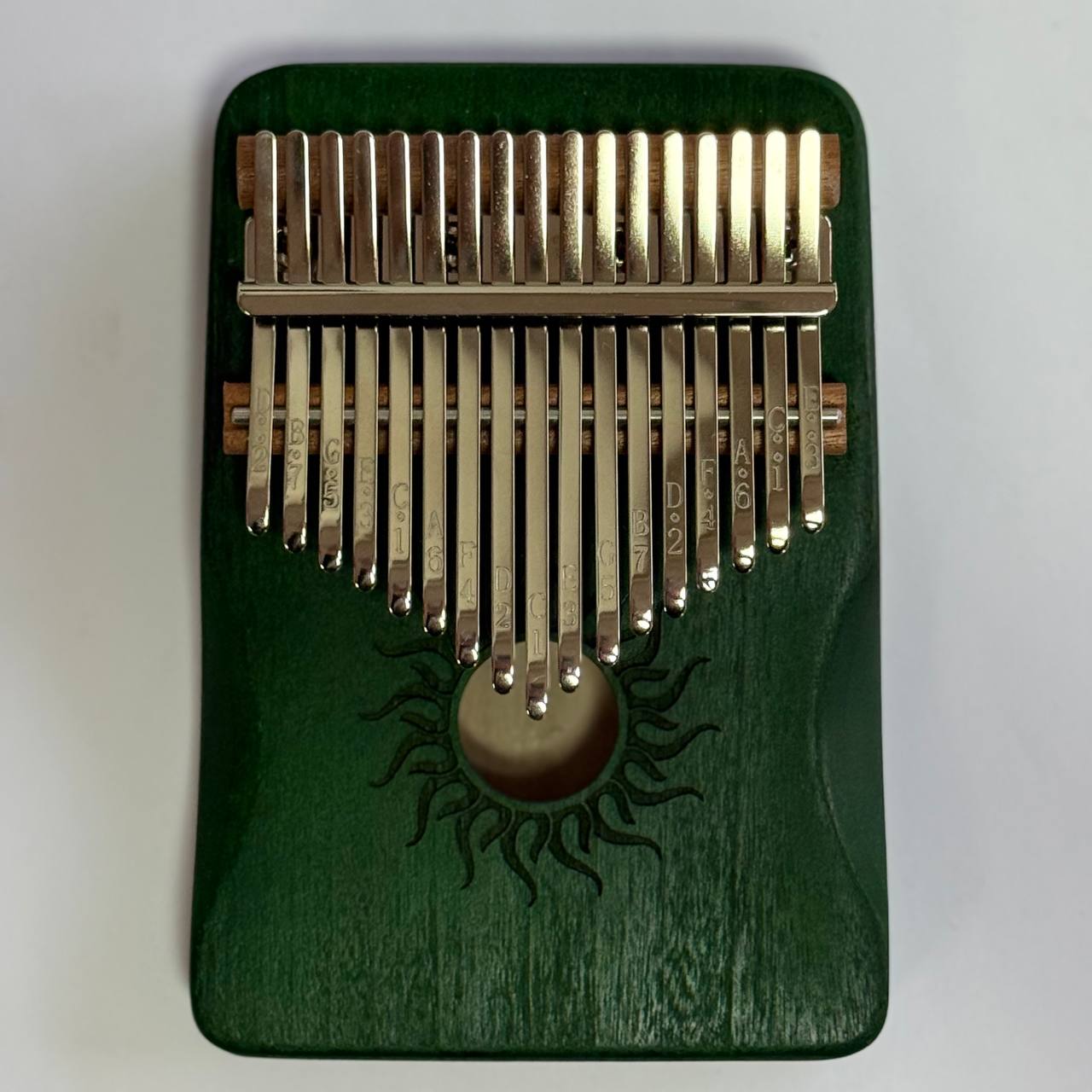 Калімба Alfabeto 17 Green 0