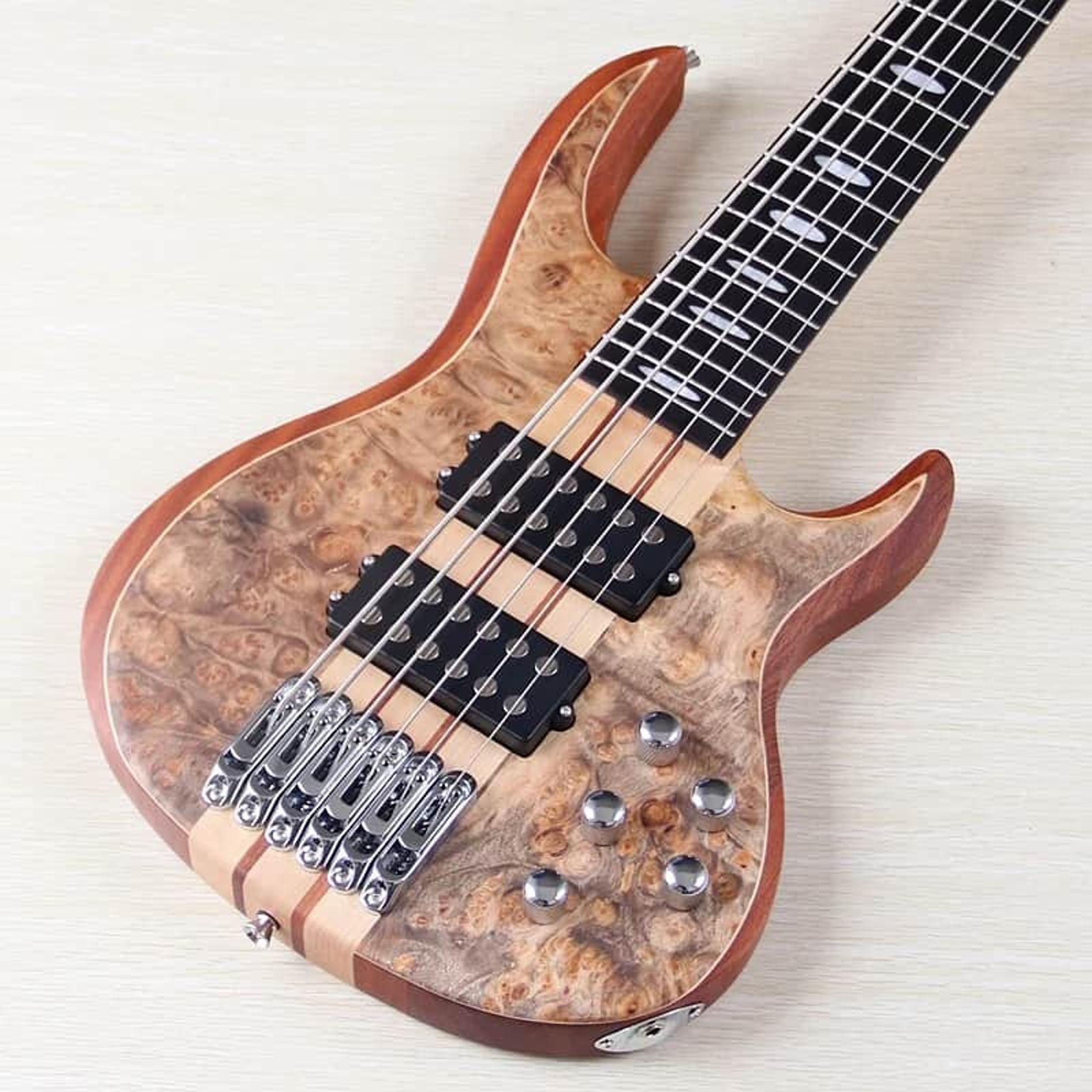 Бас-гітара V-Glorify Neck Through Okoume Natural 0