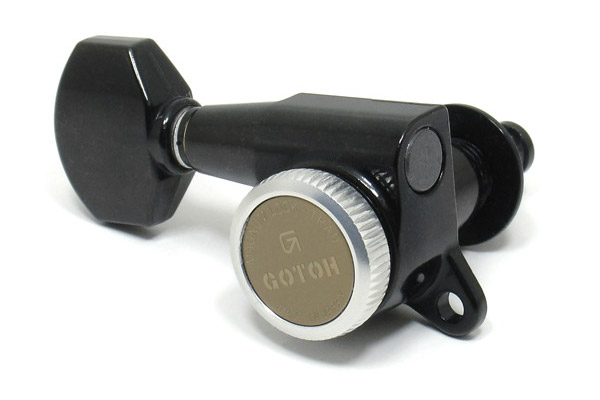 Кілок для електрогітари із замковою системою GOTOH SG381-07R MG-T WS Black 0