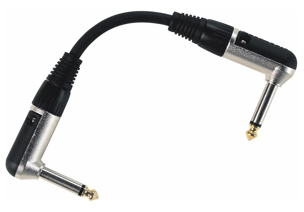 Інструментальний патч-кабель для гітарних педалей ROCKCABLE RCL30111 D6 (15 см) 0