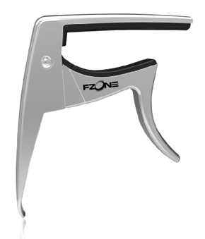 Каподастр для укулеле FZONE FC-82 UKULELE CAPO (SILVER) 0