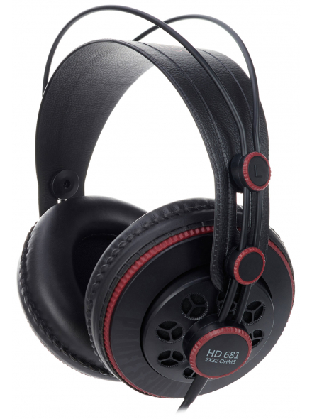 Студійні навушники Superlux HD-681 Deep Bass, напіввідкриті 0