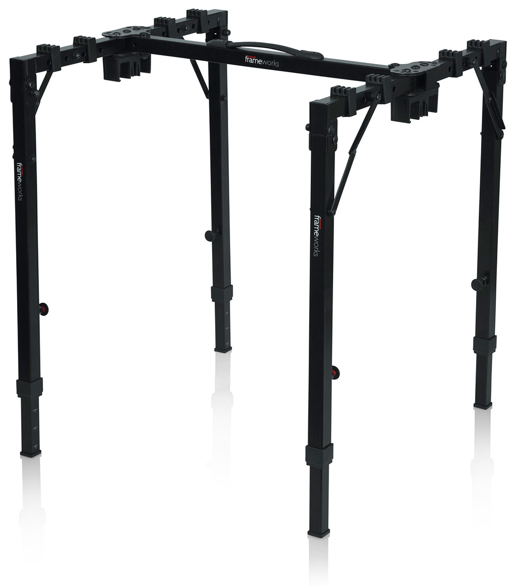 Клавішна стійка-стіл GATOR FRAMEWORKS GFW-UTL-WS250 T-Stand, регульована, складна 0