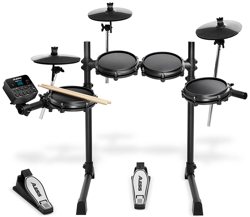 Електронна ударна установка ALESIS TURBO MESH KIT з сітковими педами 0