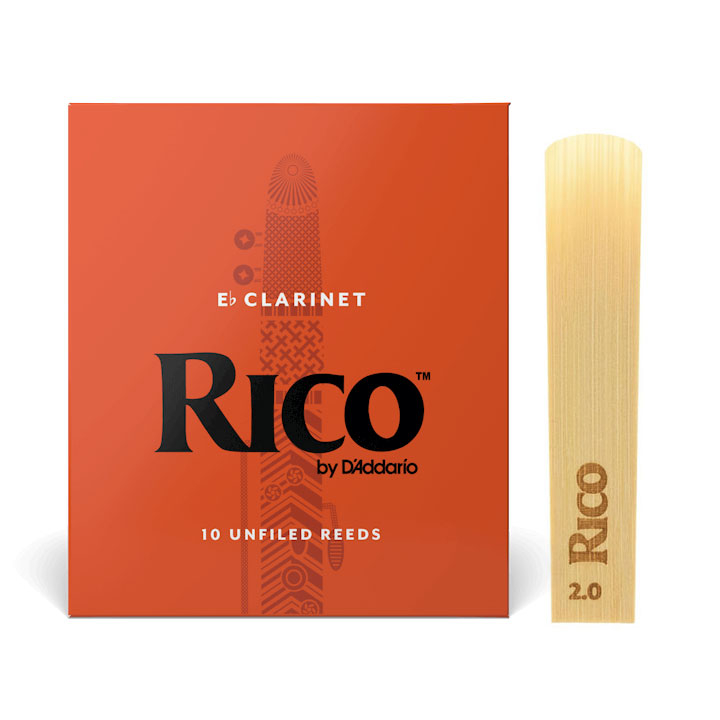 Тростина для кларнета Eb D’ADDARIO Rico #2.0 (1 шт) 0