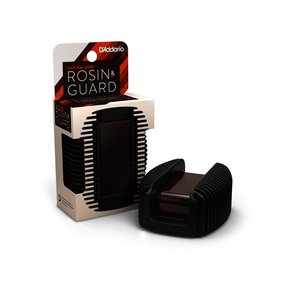Каніфоль D'ADDARIO Rosin Guard Dark — темна з амортизуючим захистом 0