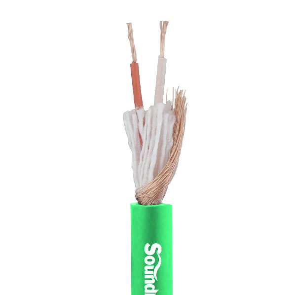 Мікрофонний кабель SOUNDKING GA202 (Green) (1 м) 0
